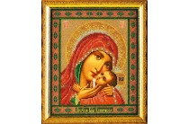 "Богородица Касперовская" 19х23 см. В-183